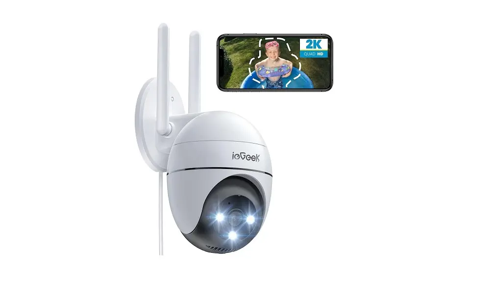 Camara de seguridad 2K La mejor opcion para proteger tu hogar con calidad de imagen